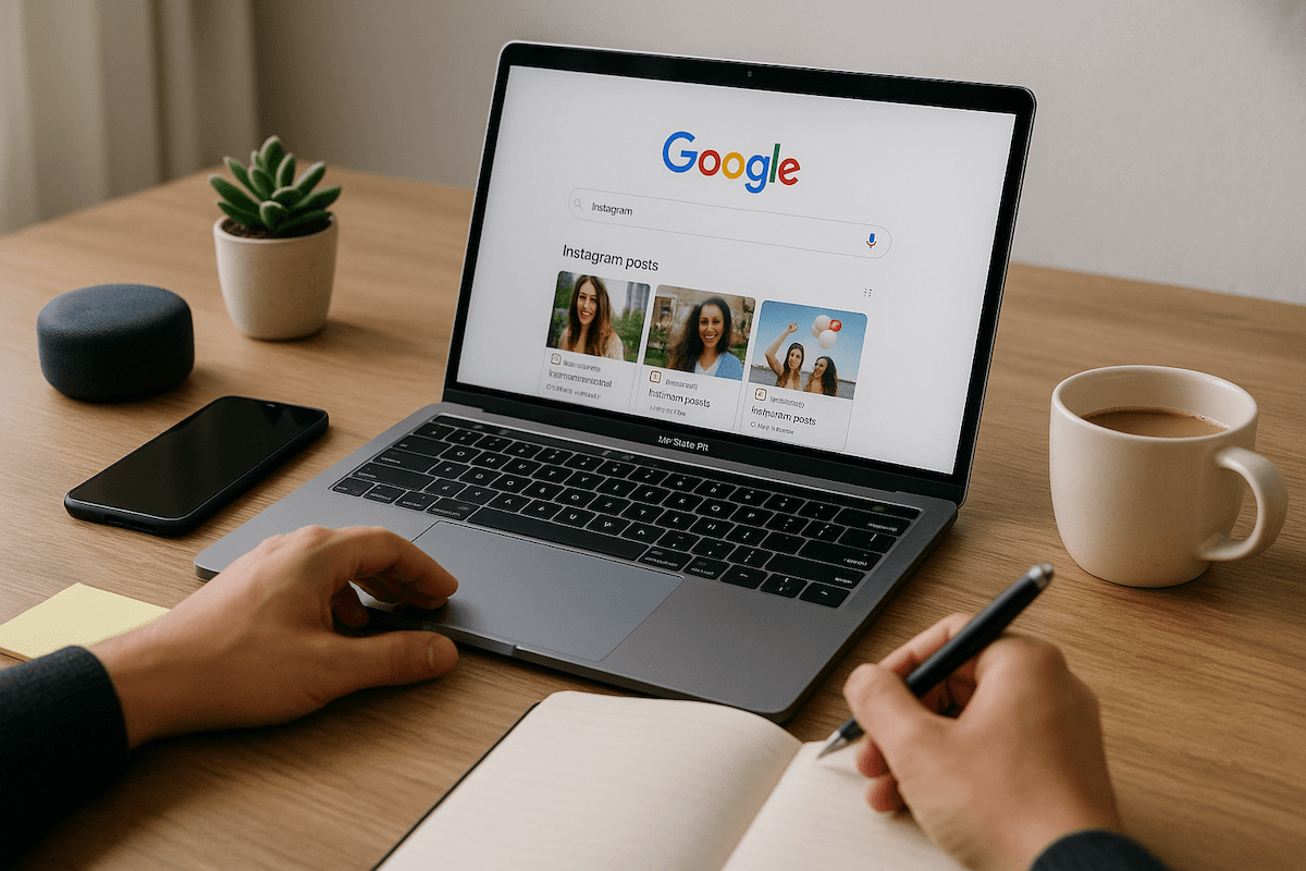 ¿Cómo hacer que tus posts de Instagram aparezcan en Google?