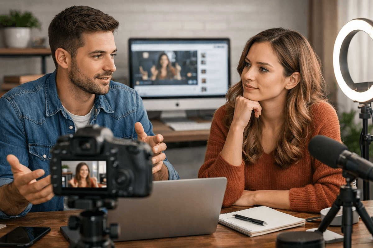 salir en video redes sociales
